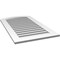 Ekena Millwork Arch Top Surface Mount PVC Gable Vent: Non-Functional, w/ 3-1/2"W x 1"P Standard Frame, 24"W x 40"H GVPAR24X4001SN - alternate 3